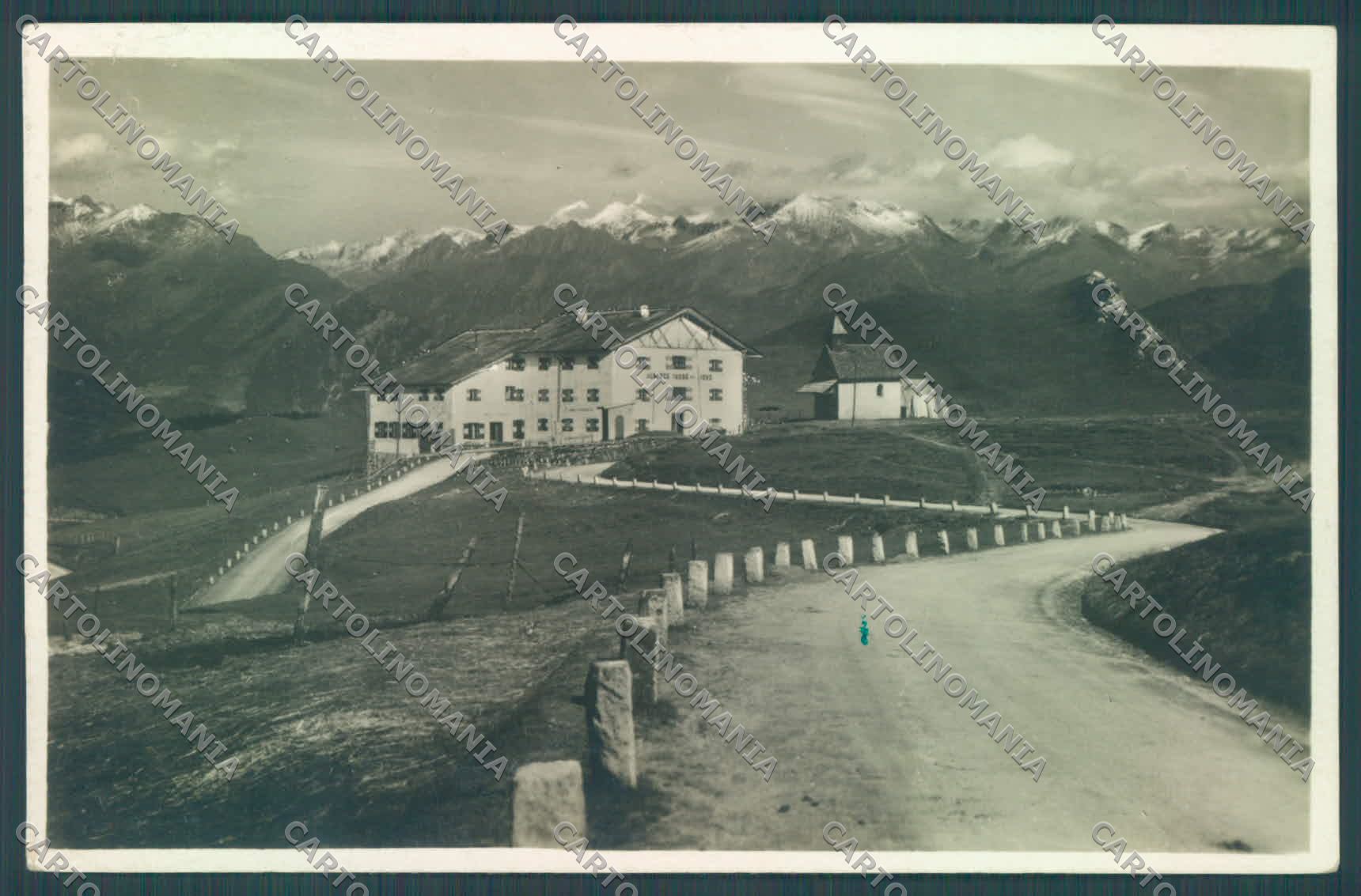 Bolzano Passo del Giovo Casa del Giovo MACCHIA Foto cartolina ZC4573 – fronte