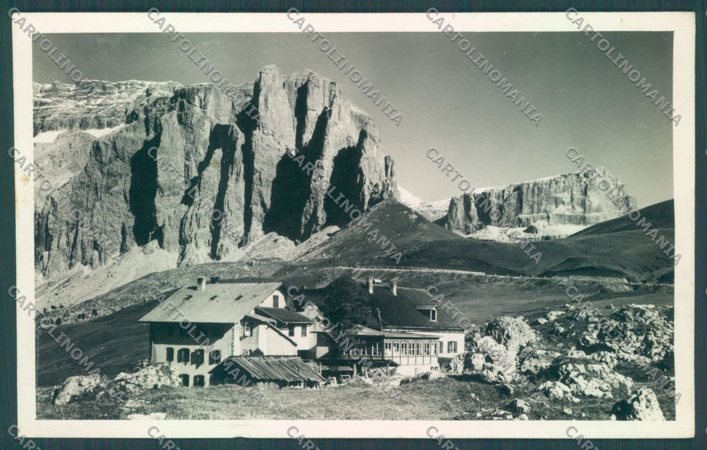 Bolzano Passo Sella Gruppo Sella Foto cartolina ZC4576 – fronte
