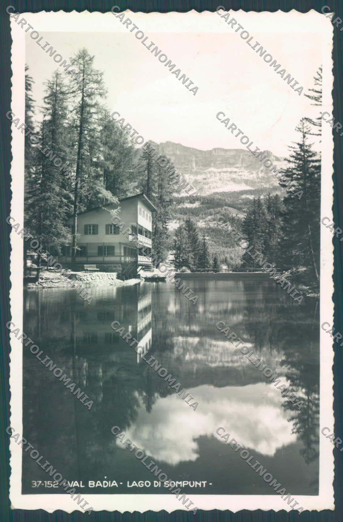 Bolzano Badia Lago di Sompunt Val Badia Foto cartolina ZC4583 – fronte