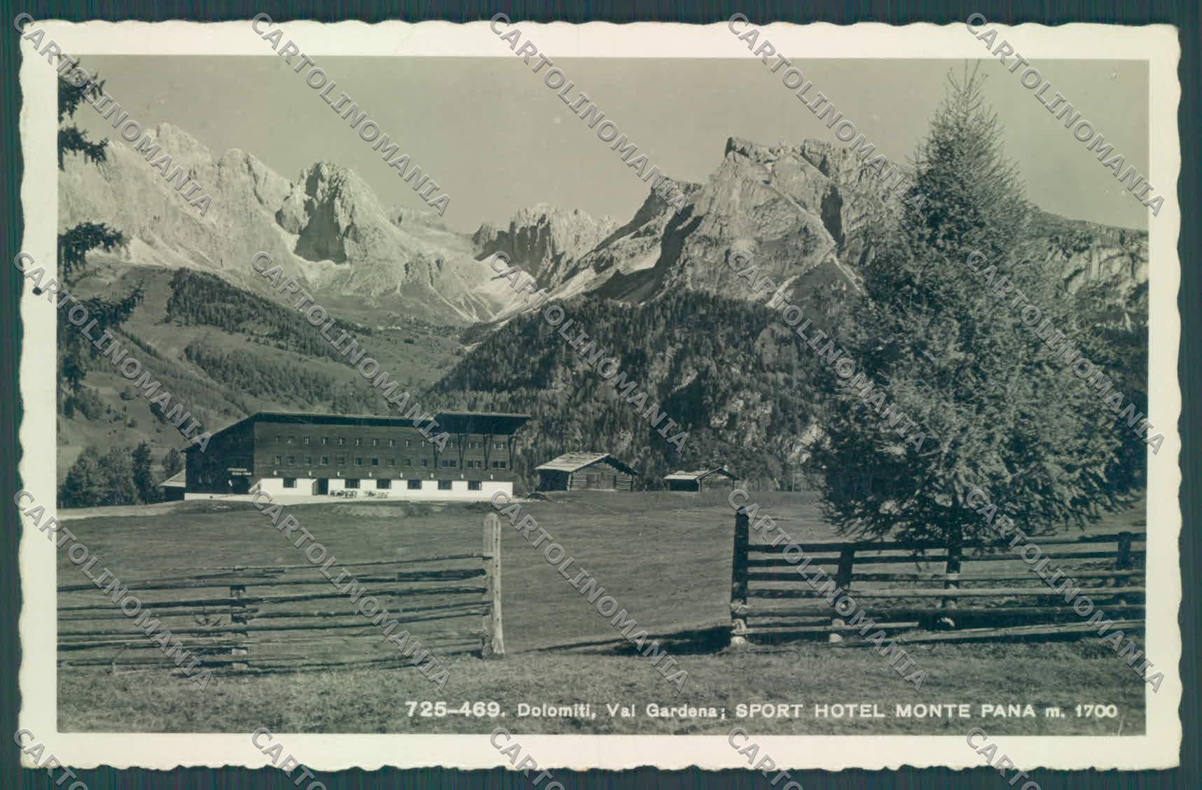 Bolzano Santa Cristina Valgardena Sport Hotel Monte Pana Cai cartolina ZC4587 – fronte