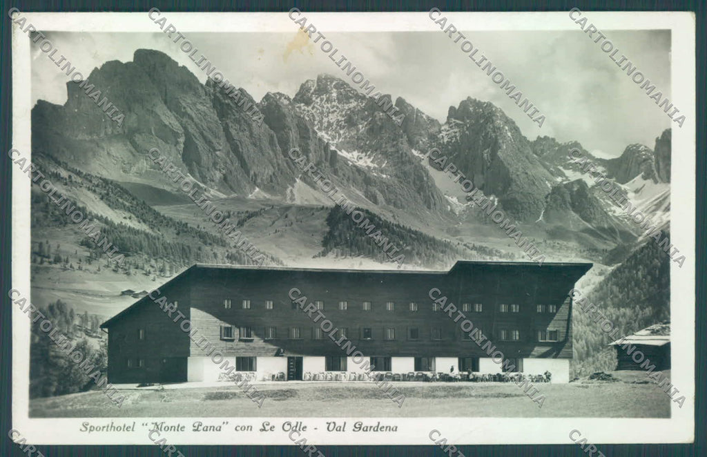 Bolzano Santa Cristina Valgardena Sport Hotel Monte Pana Foto cartolina ZC4590 – fronte