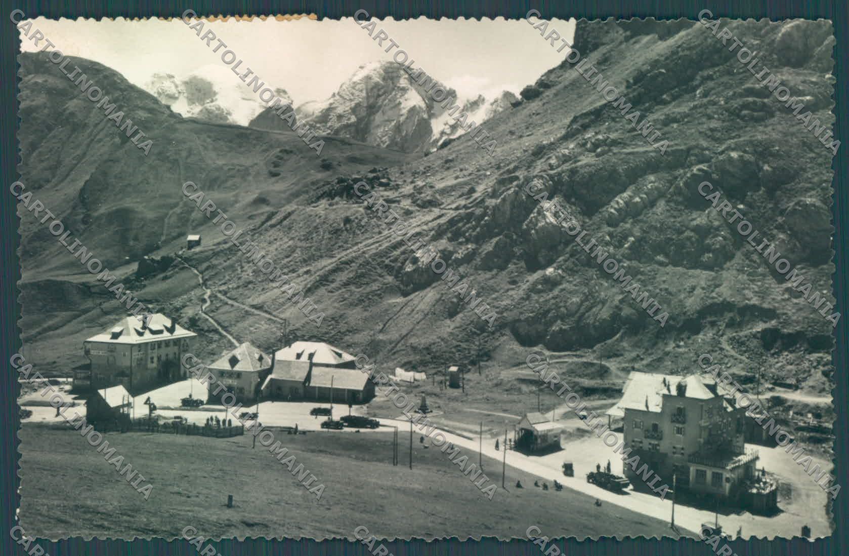 Belluno Passo Pordoi Marmolada PIEGHINA Foto cartolina ZC4604 – fronte