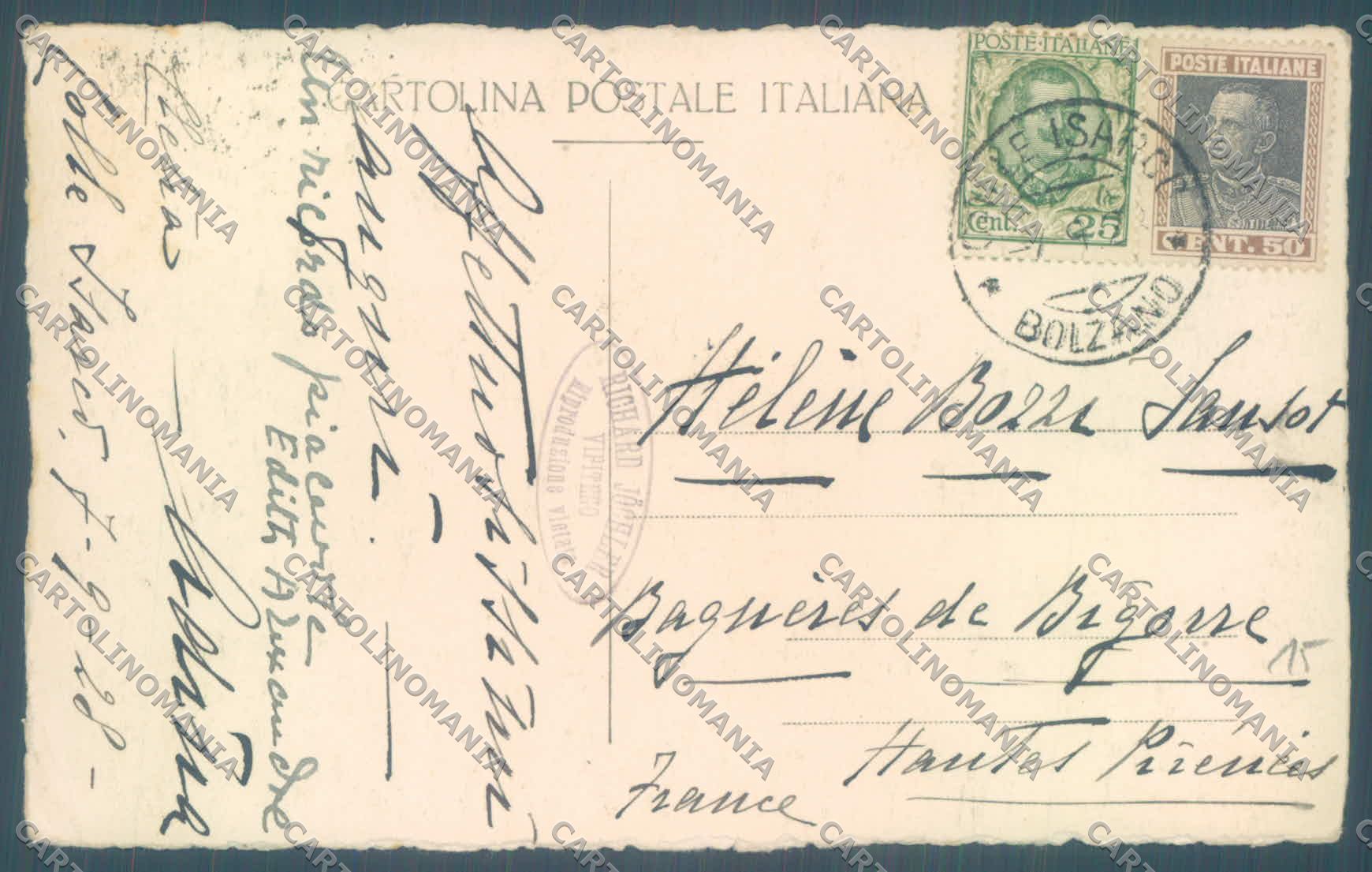 Bolzano Brennero Colle Isarco Foto cartolina ZC4642 – retro