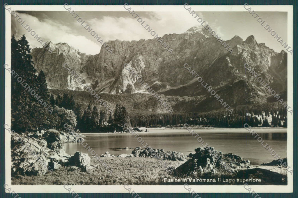 Udine Tarvisio Fusine in Valromana Lago Superiore Foto cartolina ZC4653 – fronte