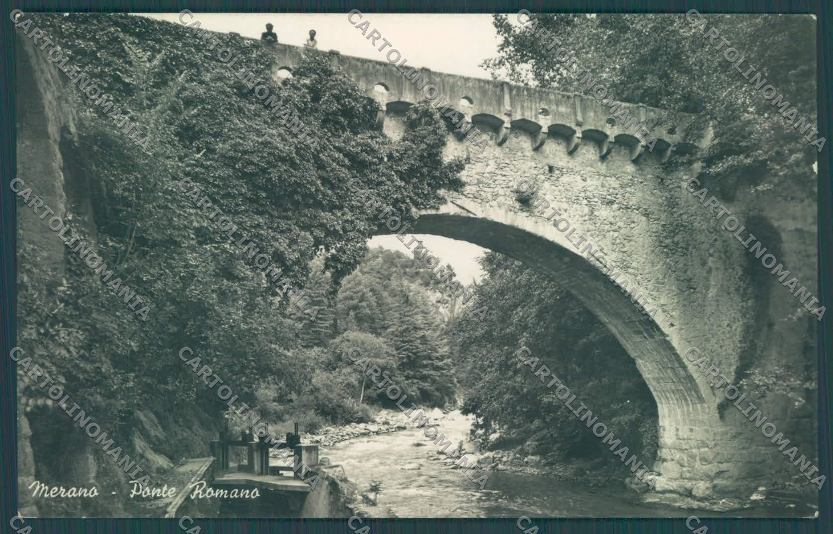 Bolzano Merano Ponte Romano Foto cartolina ZC4661 – fronte