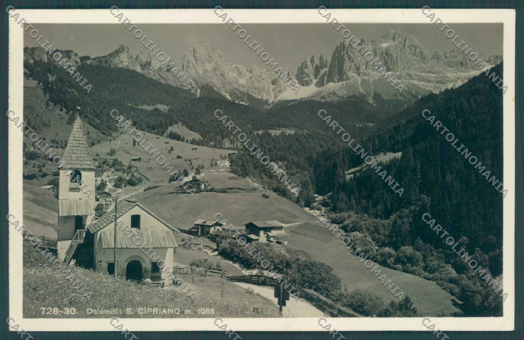 Bolzano Tires San Cipriano PIEGHINA Foto cartolina ZC4676 – fronte