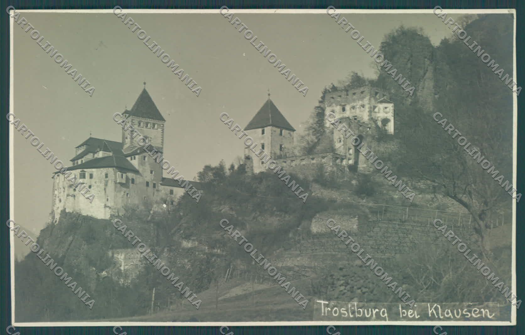 Bolzano Chiusa Castel Forte Foto cartolina ZC4685 – fronte