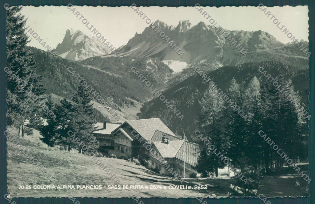 Bolzano Bressanone Colonia Plancios Sass de Putia Coveli Foto cartolina ZC4716 – fronte