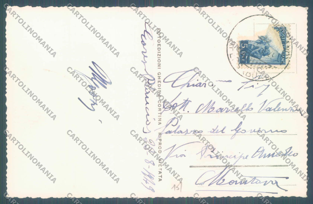 Bolzano Bressanone Colonia Plancios Sass de Putia Coveli Foto cartolina ZC4716 – retro