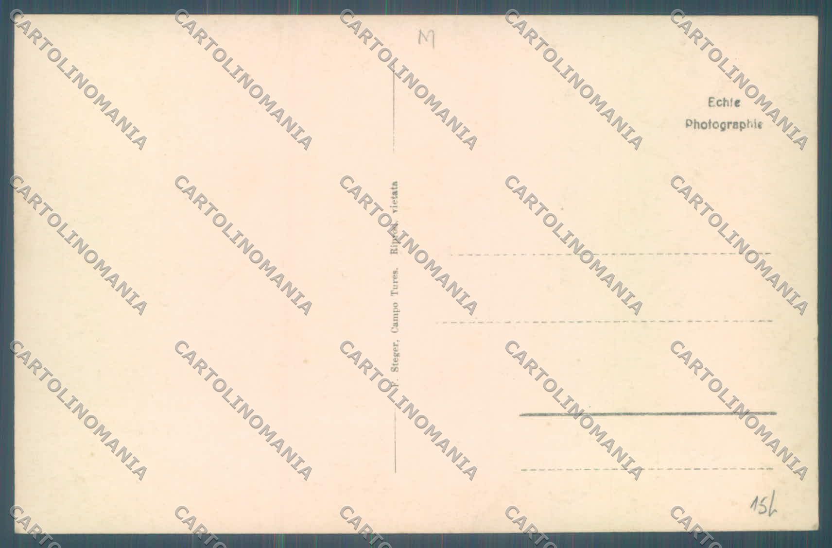 Bolzano Rifugio Vedrette Giganti Alpi Aurine Foto cartolina ZC4725 – retro