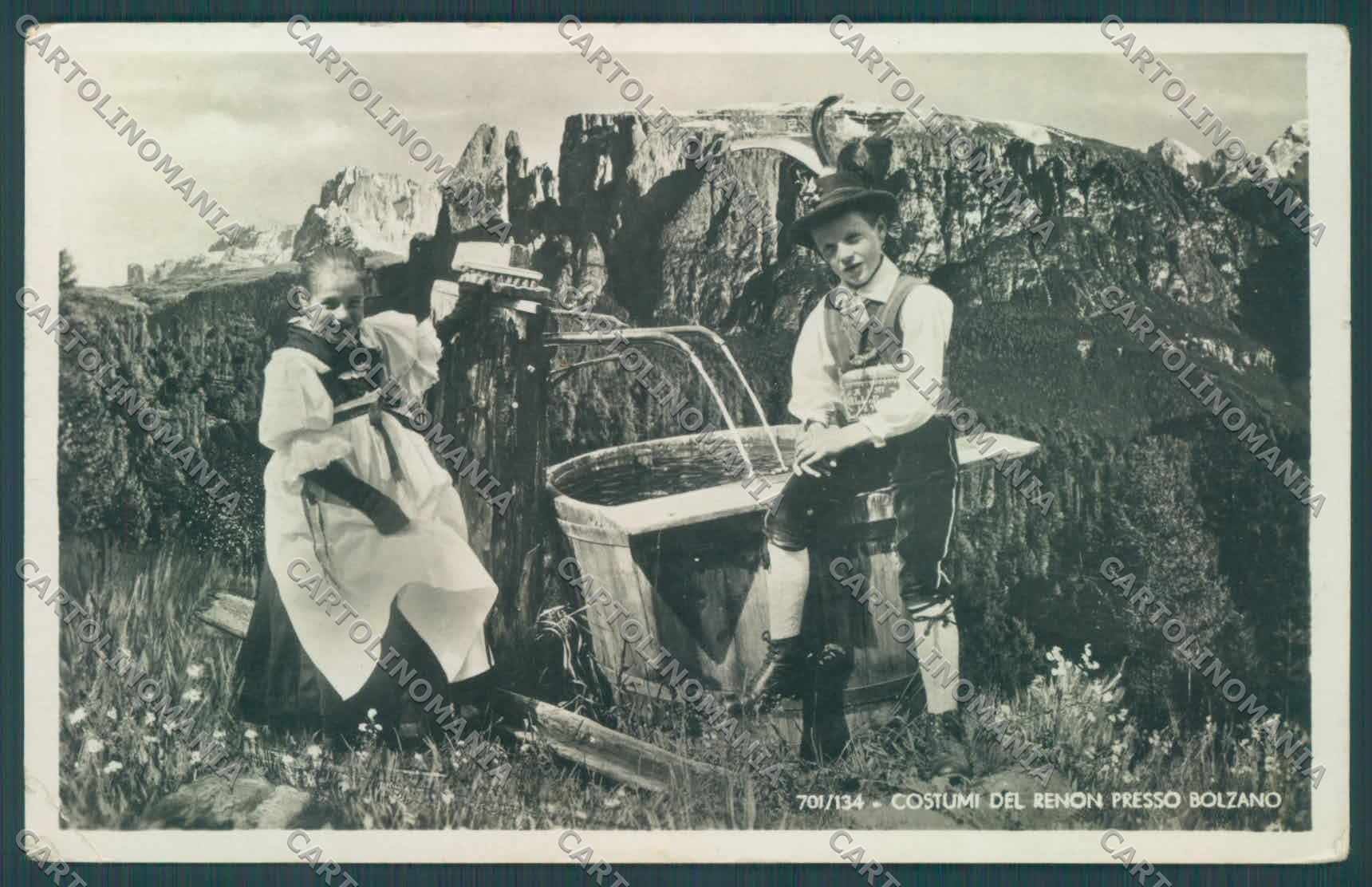 Bolzano Renon Costumi PIEGHINA Foto cartolina ZC4731 – fronte