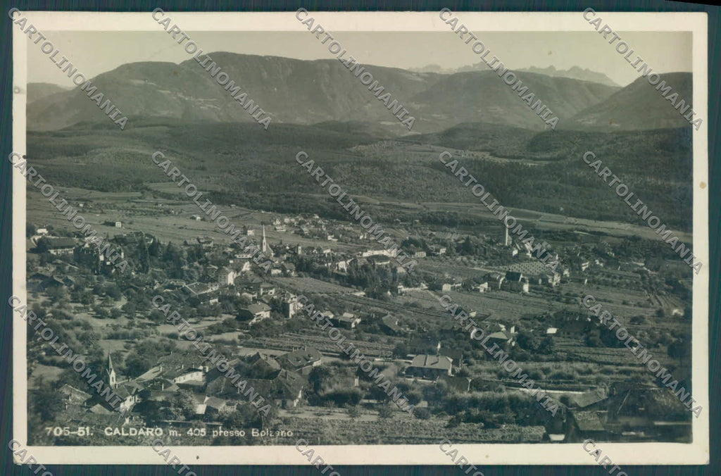 Bolzano Caldaro Foto cartolina ZC4745 – fronte