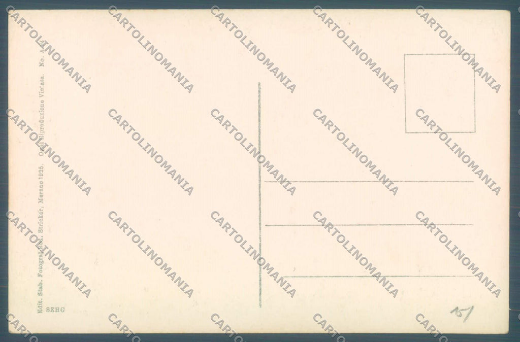Bolzano Merano Costumi Foto cartolina ZC4757 – retro