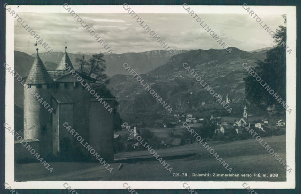 Bolzano Fiè allo Sciliar Foto cartolina ZC4768 – fronte