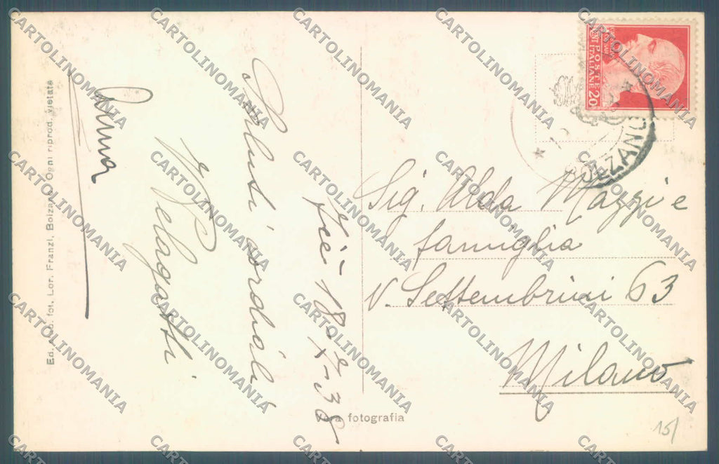 Bolzano Fiè allo Sciliar Foto cartolina ZC4768 – retro