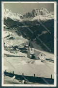 Bolzano Tires San Cipriano Nevicata Foto cartolina ZC4771 – fronte