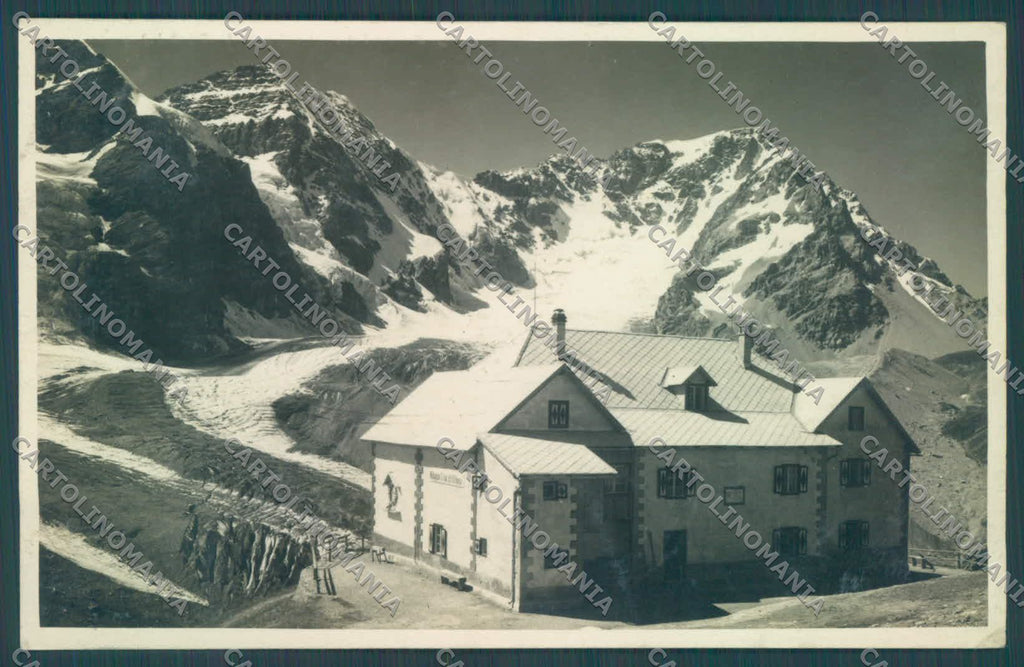 Bolzano Solda Rifugio Milano Gruppo Ortler Foto cartolina ZC4789 – fronte
