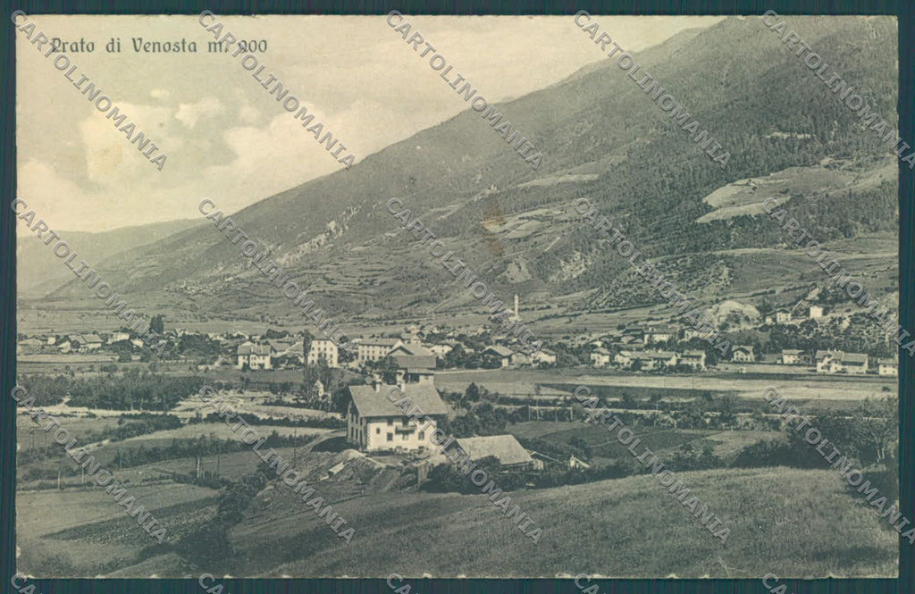 Bolzano Prato di Venosta cartolina ZC4815 – fronte