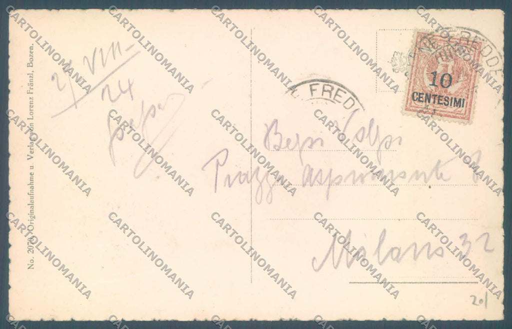 Bolzano Nova Ponente Novale cartolina ZC4820 – retro
