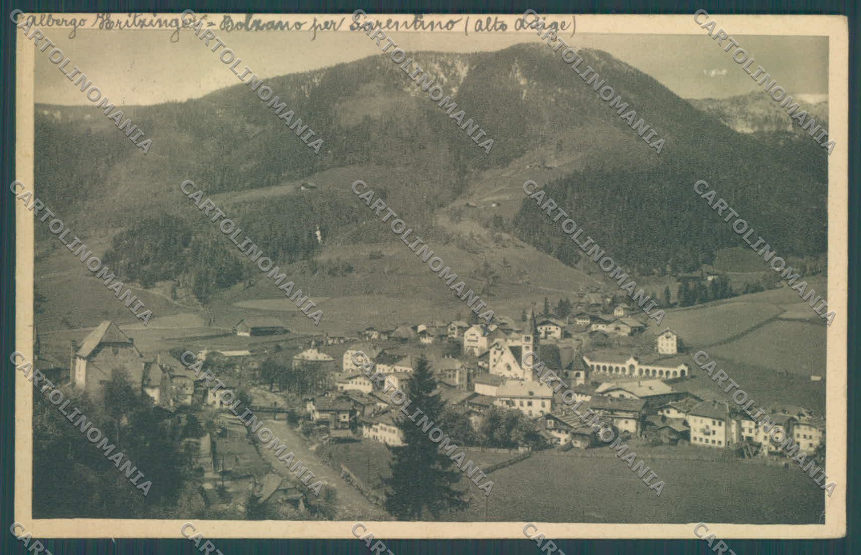 Bolzano Sarentino PIEGHINE cartolina ZC4835 – fronte