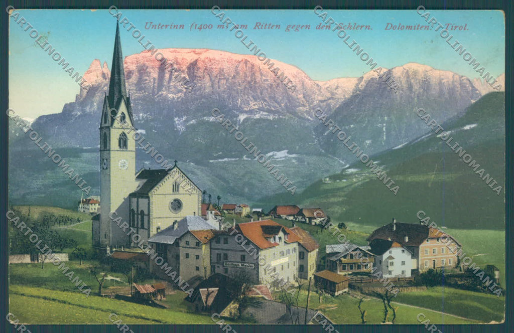 Bolzano Renon Sciliar cartolina ZC4858 – fronte
