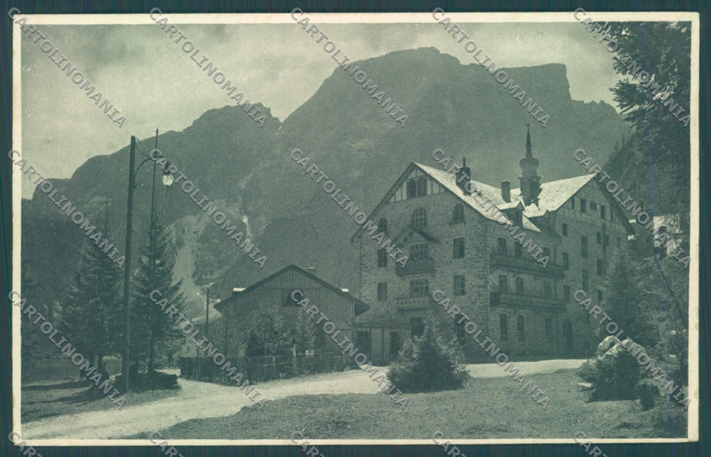 Bolzano Braies Hotel Lago di cartolina ZC4861 – fronte