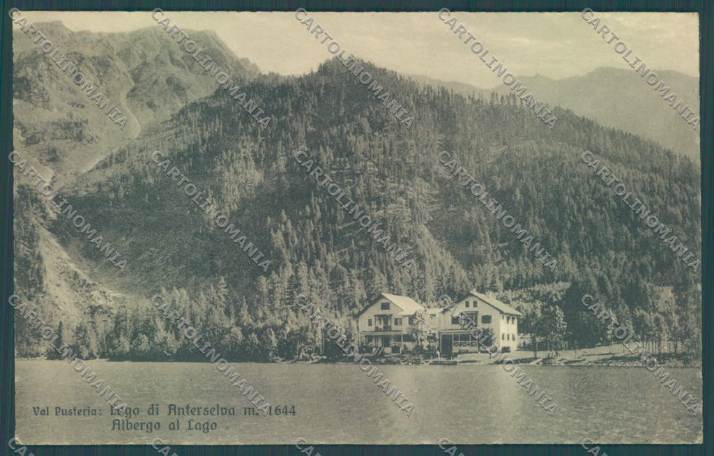 Bolzano Lago di Anterselva Albergo di Val Pusteria cartolina ZC4886 – fronte