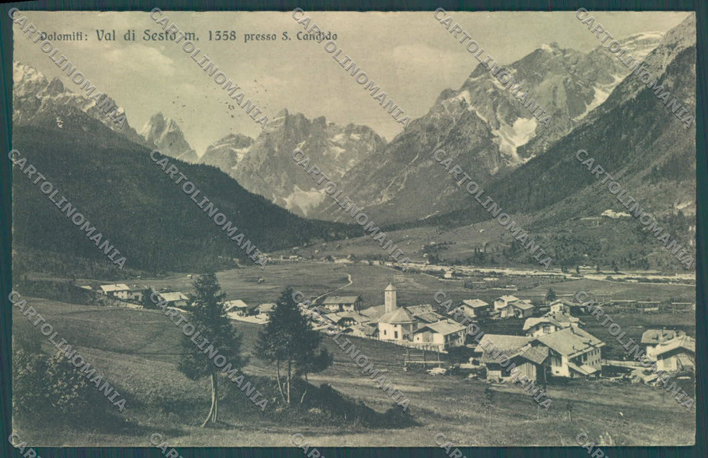 Bolzano Sesto Val di Sesto San Candido cartolina ZC4911 – fronte