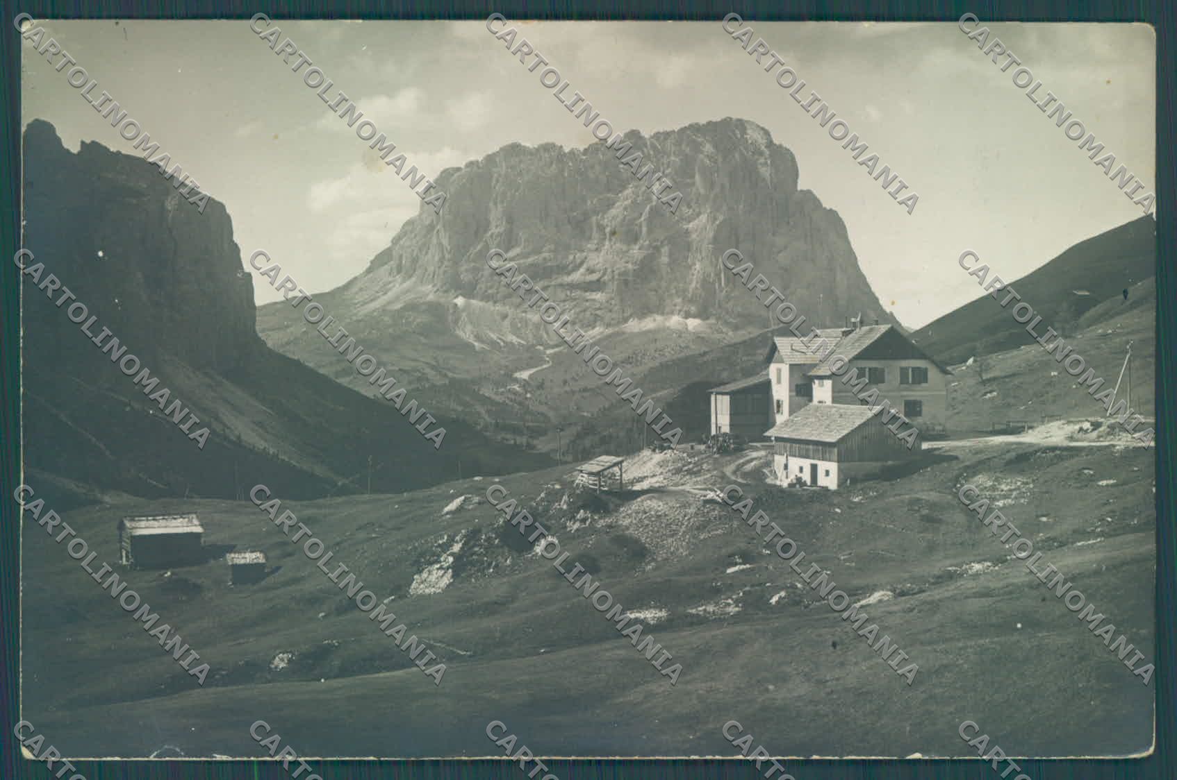 Bolzano Passo Gardena Gruppo Sella Foto cartolina ZC4923 – fronte