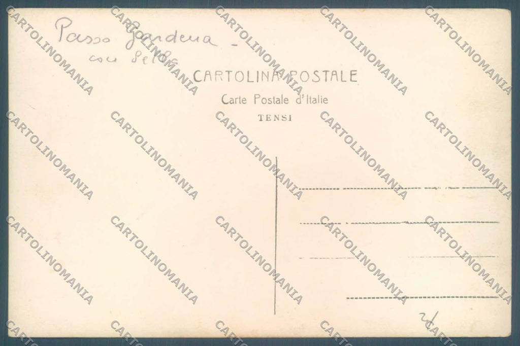 Bolzano Passo Gardena Gruppo Sella Foto cartolina ZC4923 – retro