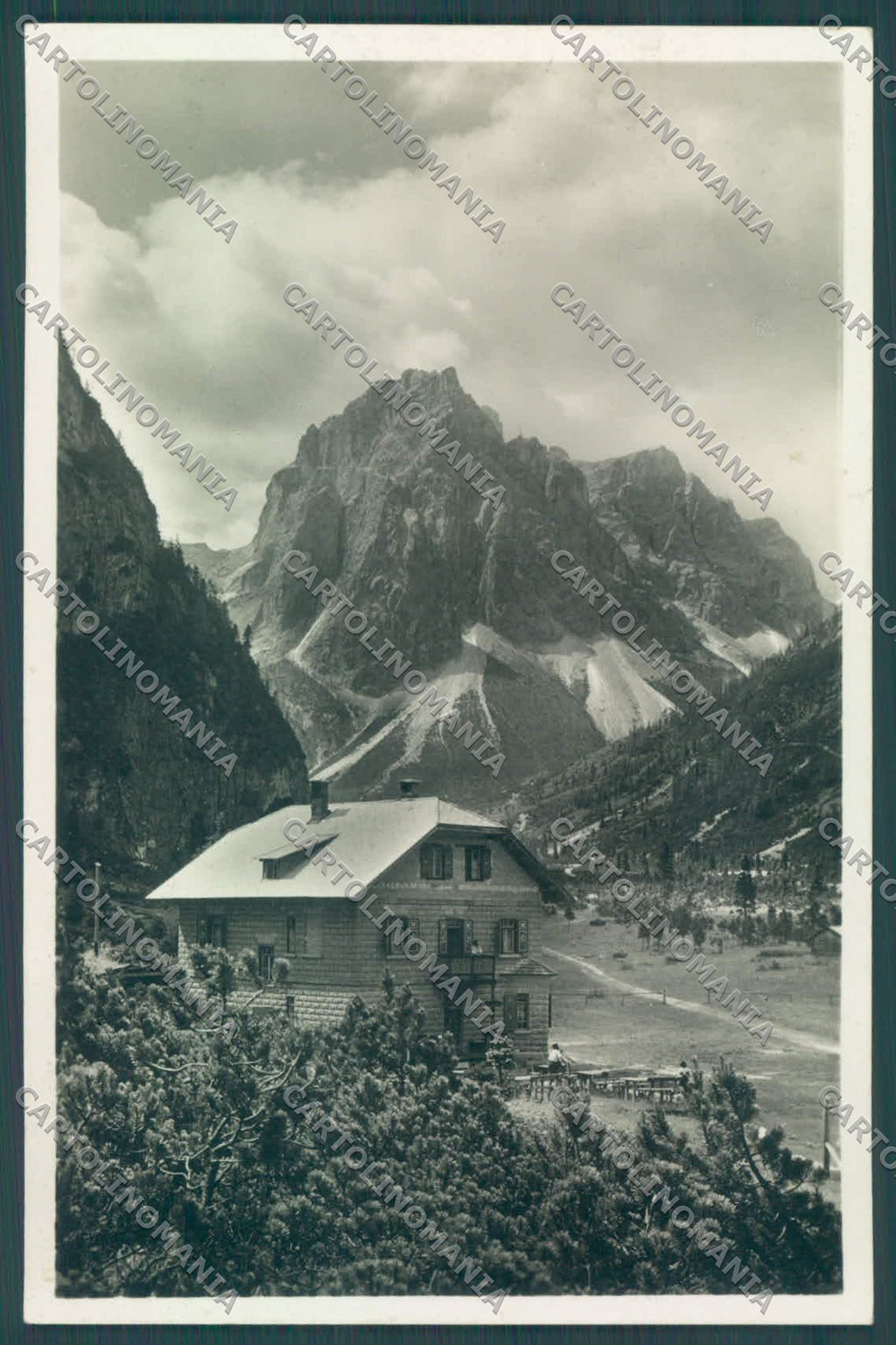 Bolzano Sesto Rifugio Tre Scarperi Punta Mattina Foto cartolina ZC4927 – fronte