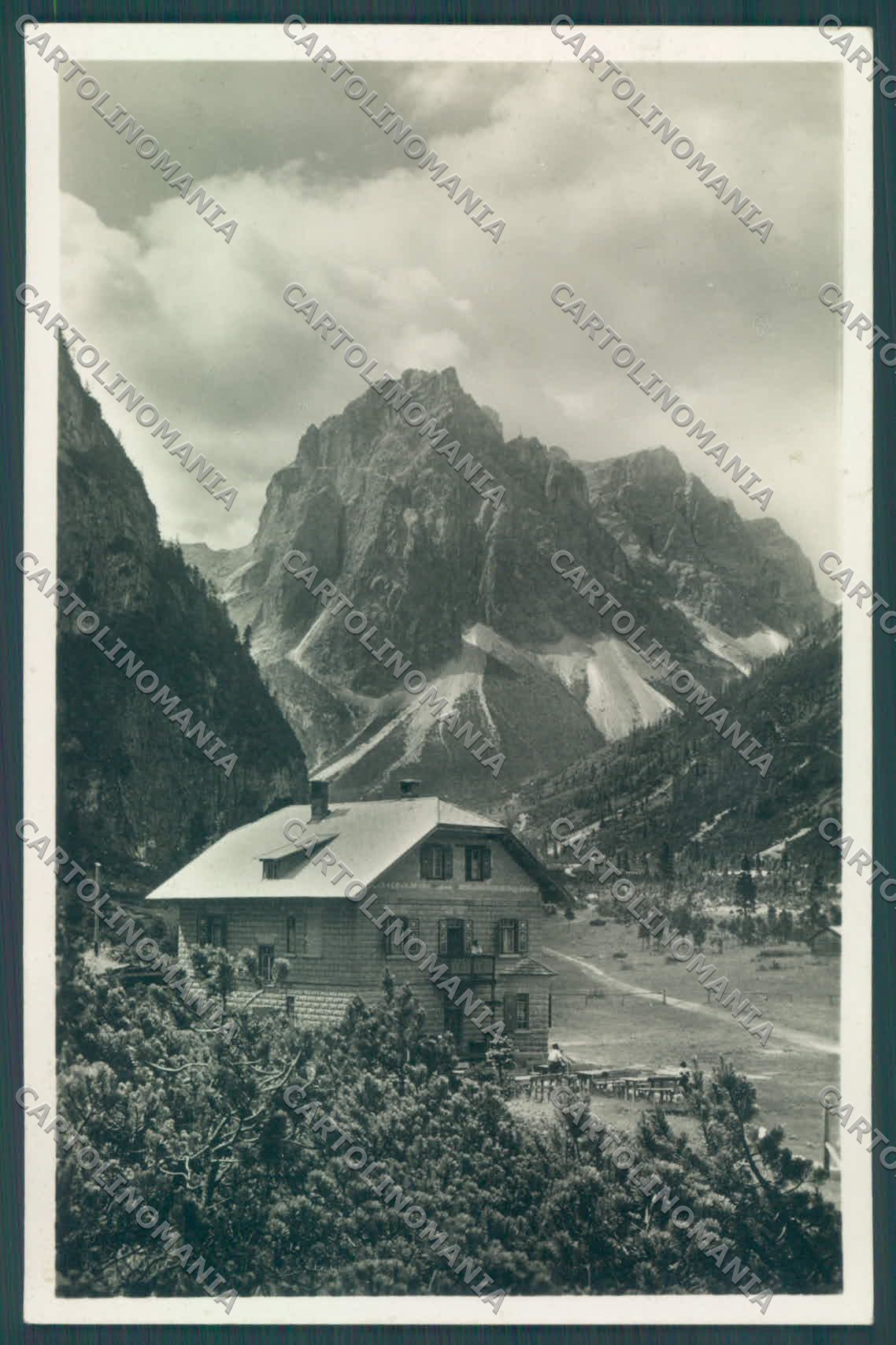 Bolzano Sesto Rifugio Tre Scarperi Punta Mattina Foto cartolina ZC4927 – fronte