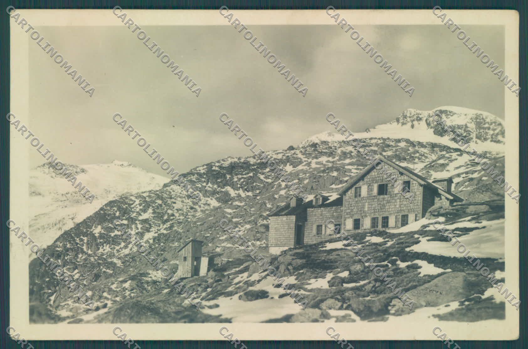 Bolzano Rifugio Dante alla Stua Cai STRAPPINO Foto cartolina ZC4929 – fronte