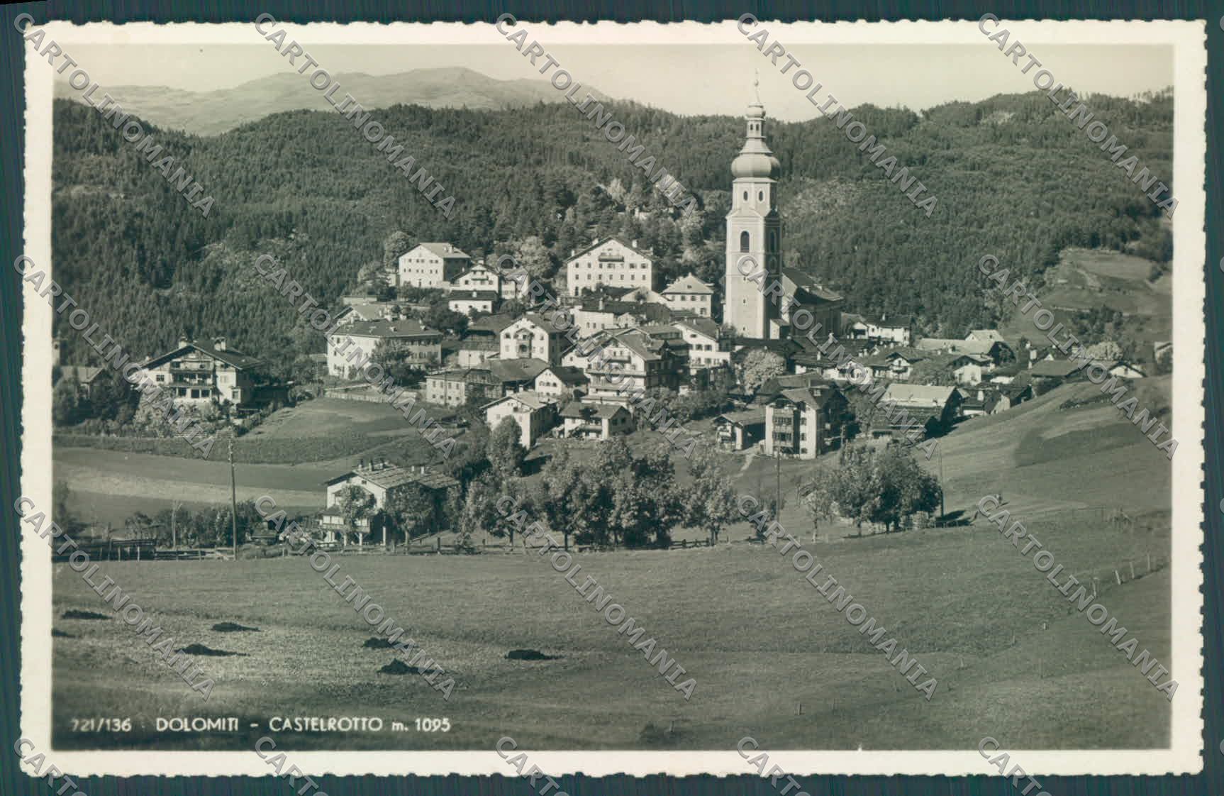 Bolzano Castelrotto Foto cartolina ZC4940 – fronte
