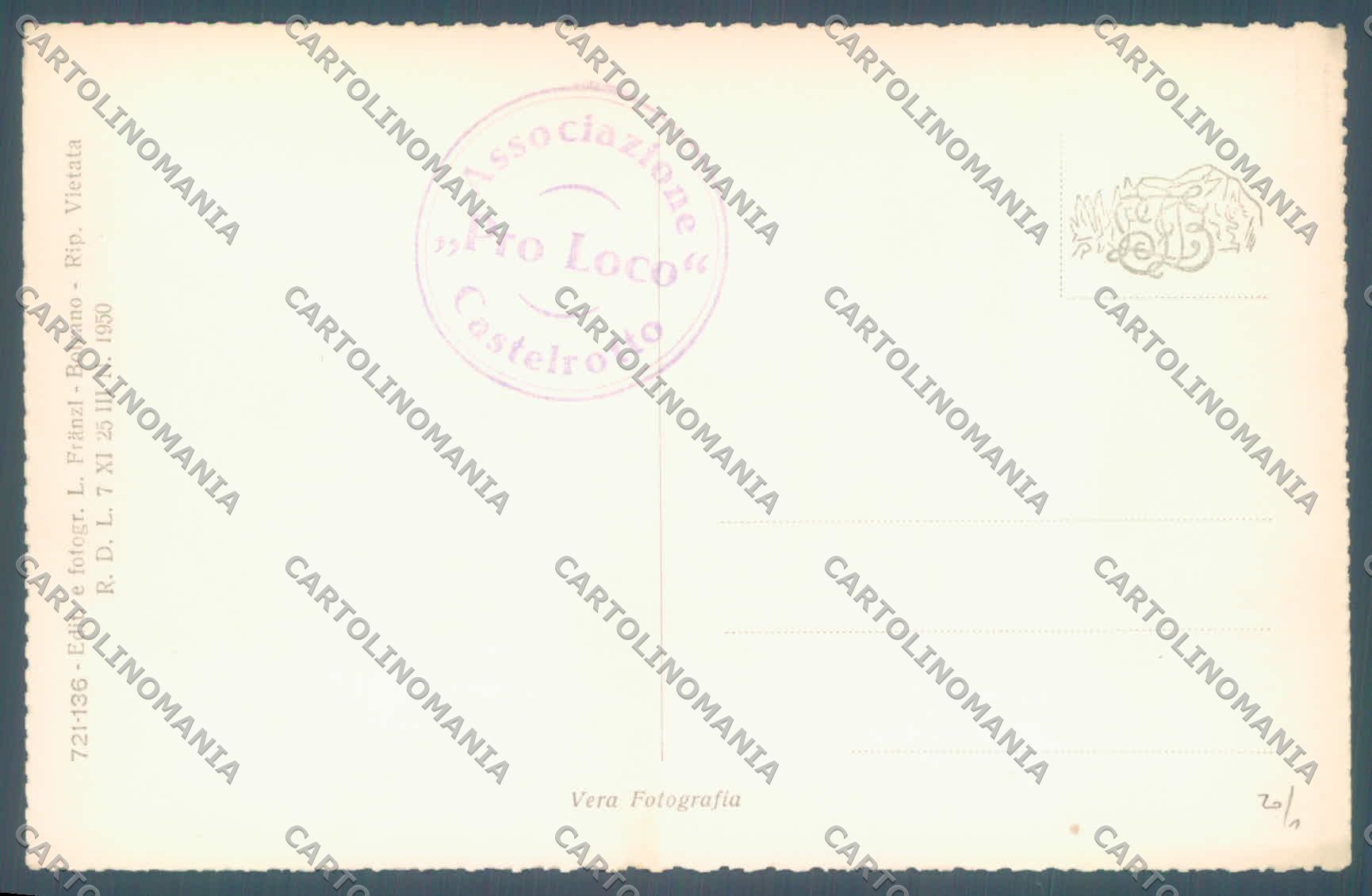 Bolzano Castelrotto Foto cartolina ZC4940 – retro