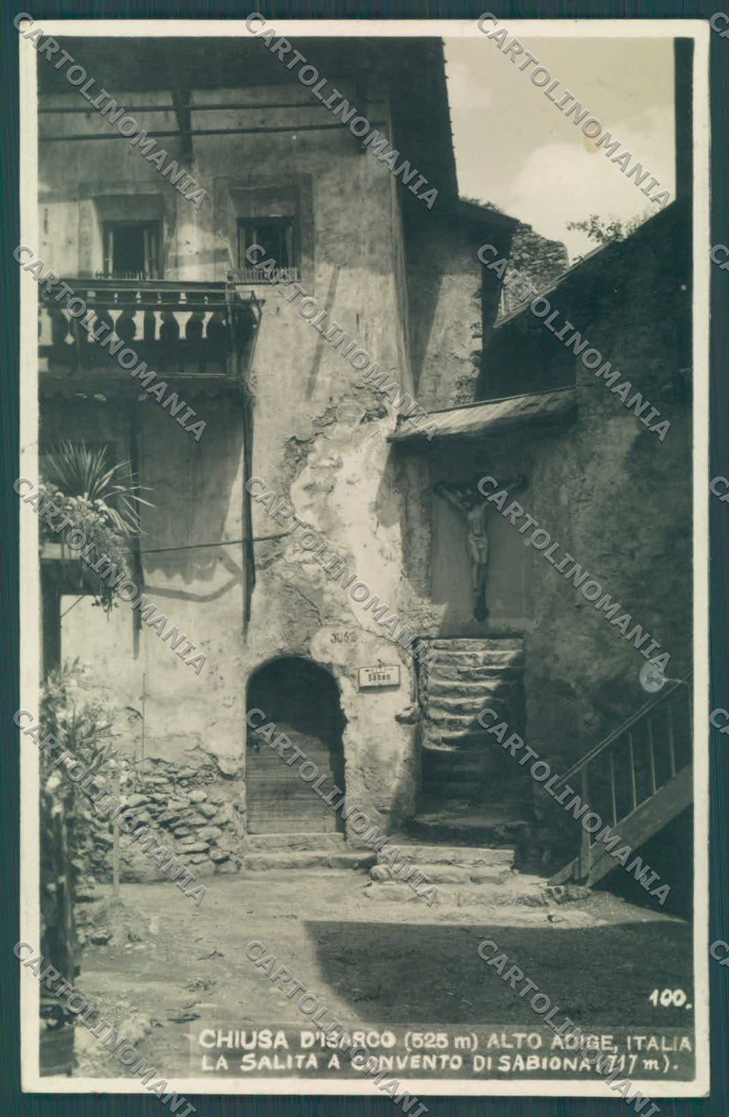 Bolzano Chiusa Convento di Sabiona Foto cartolina ZC4948 – fronte