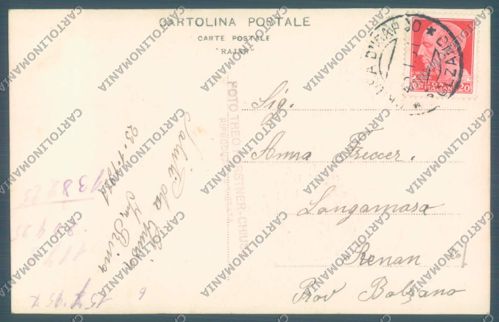 Bolzano Chiusa Convento di Sabiona Foto cartolina ZC4948 – retro