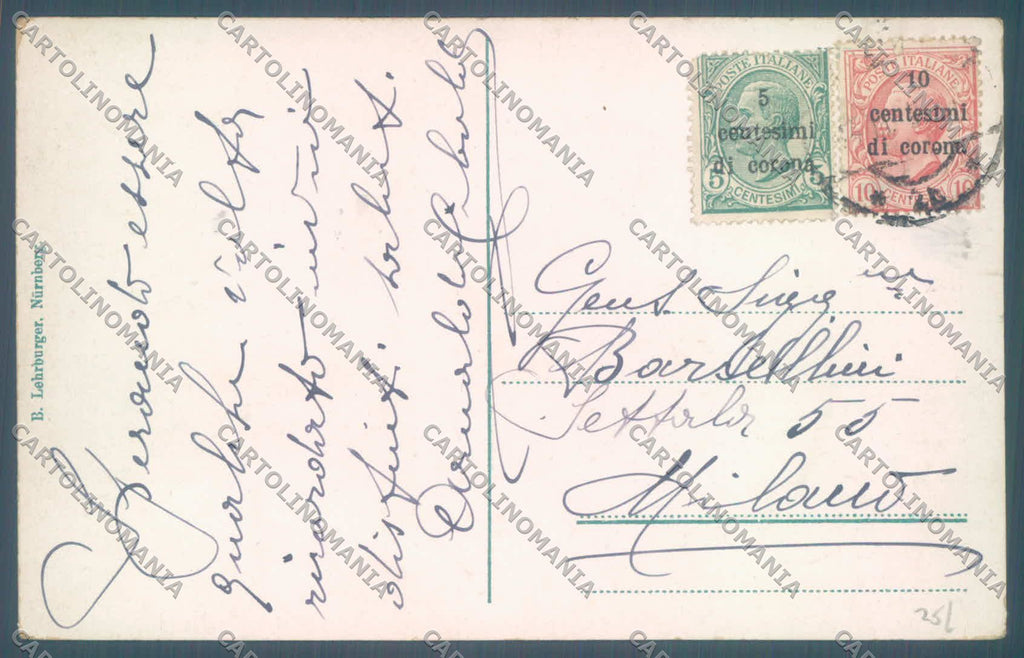 Bolzano Mendola Ortler cartolina ZC4975 – retro