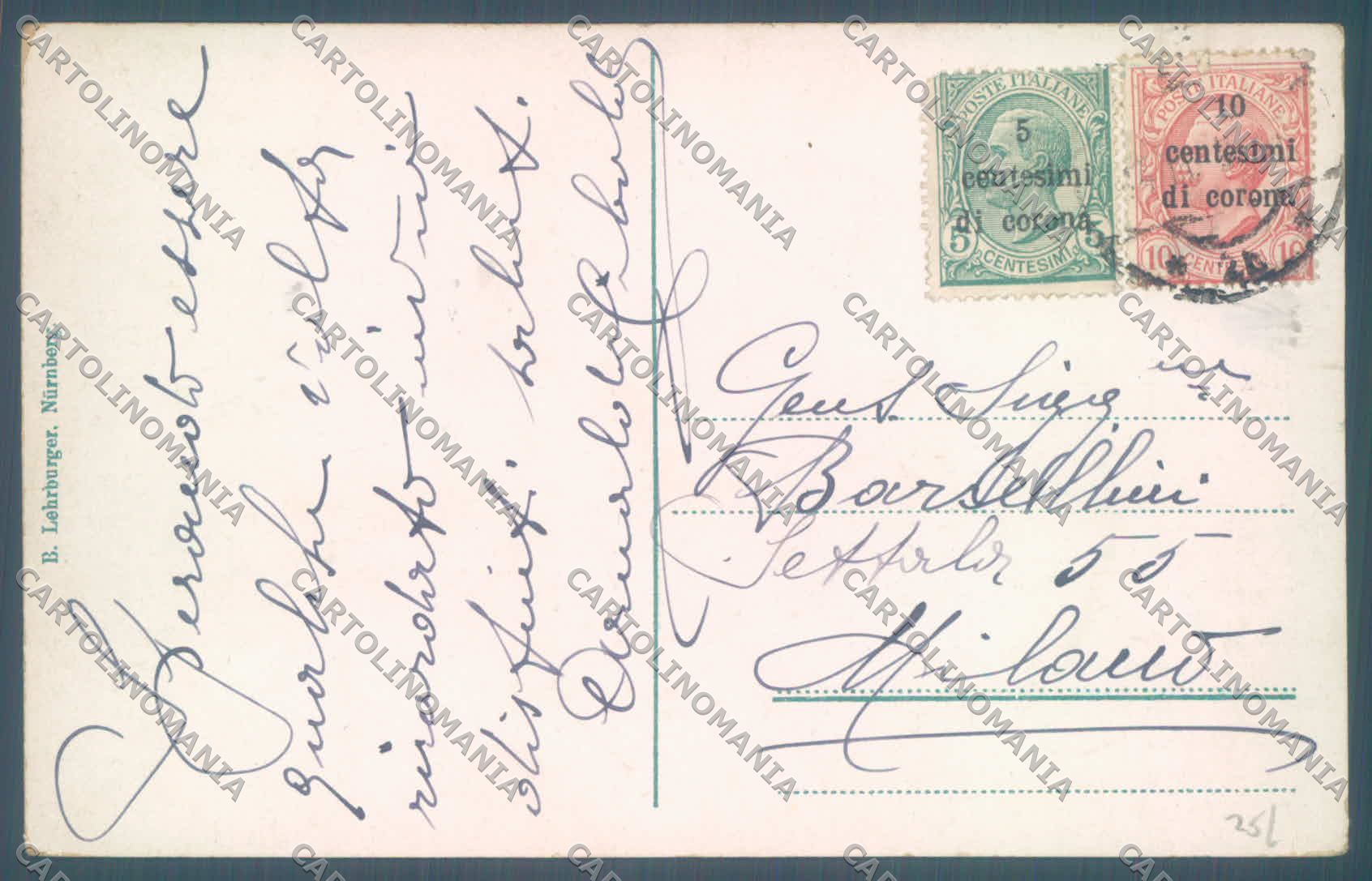 Bolzano Mendola Ortler cartolina ZC4975 – retro