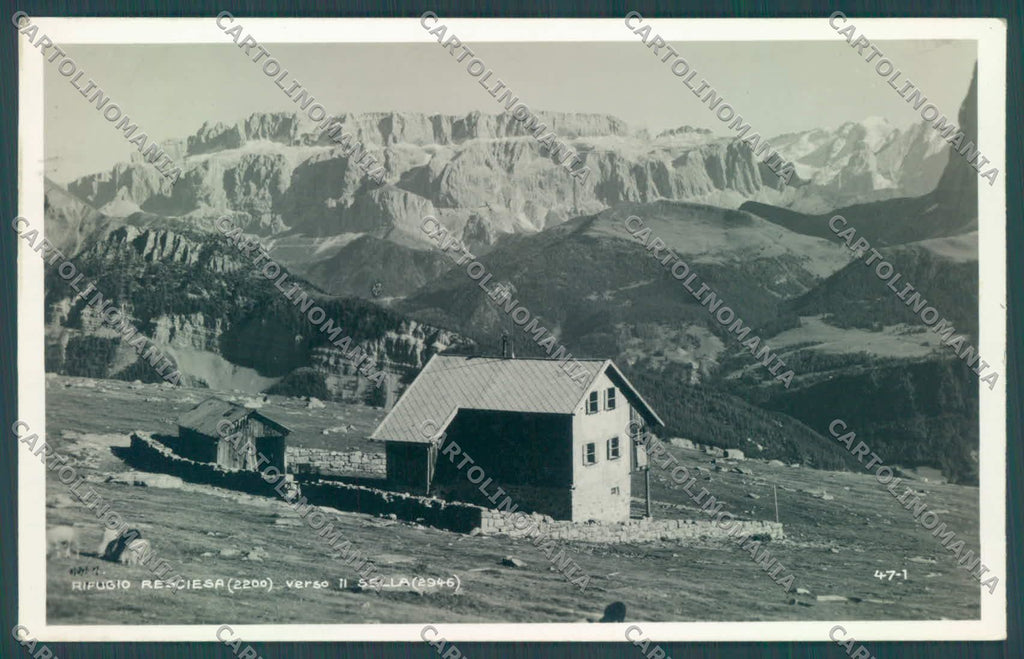 Bolzano Ortisei Rifugio Rasciesa Sella Cai Foto cartolina ZC4994 – fronte