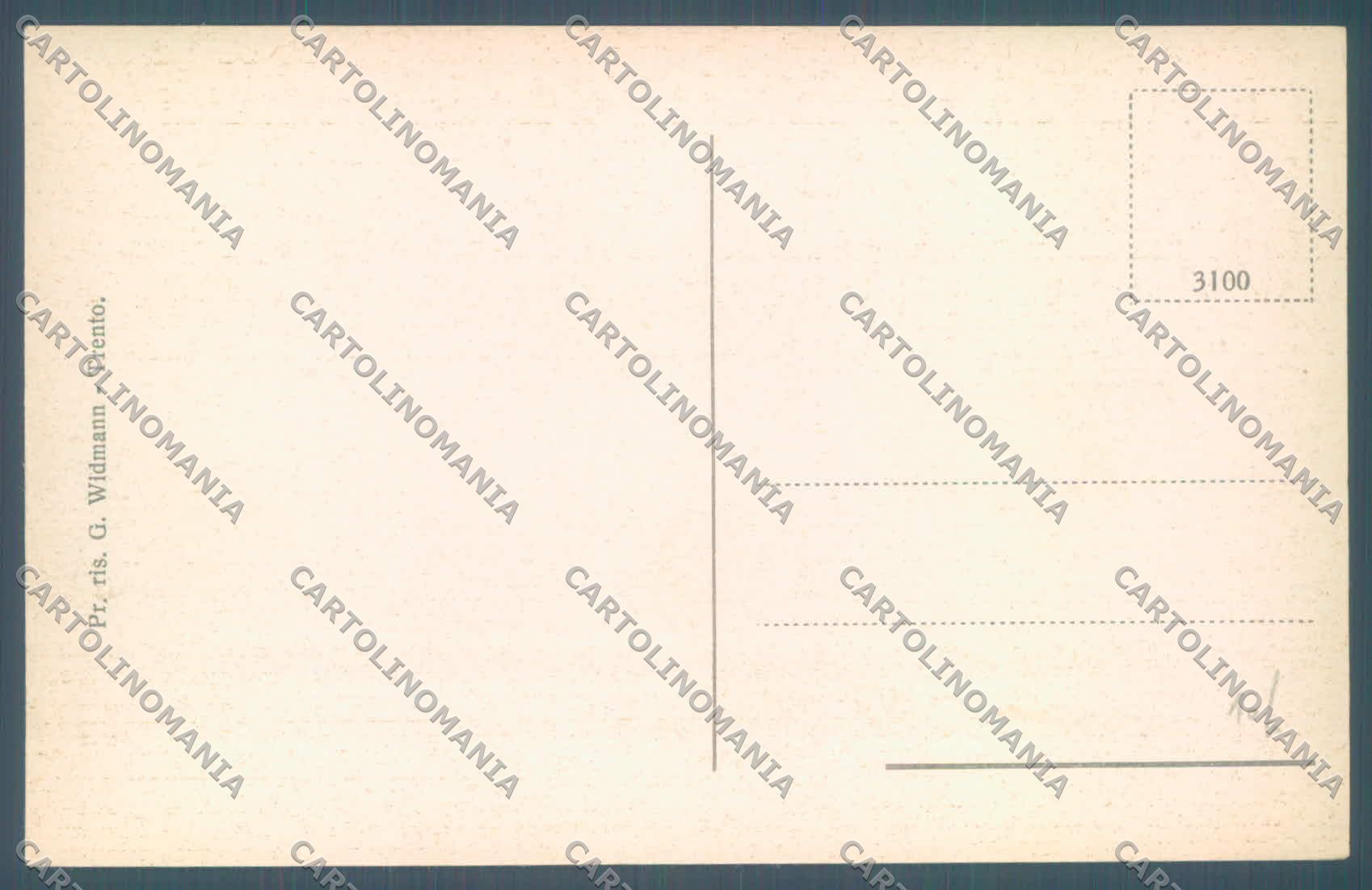 Trento Città cartolina ZC5008 – retro