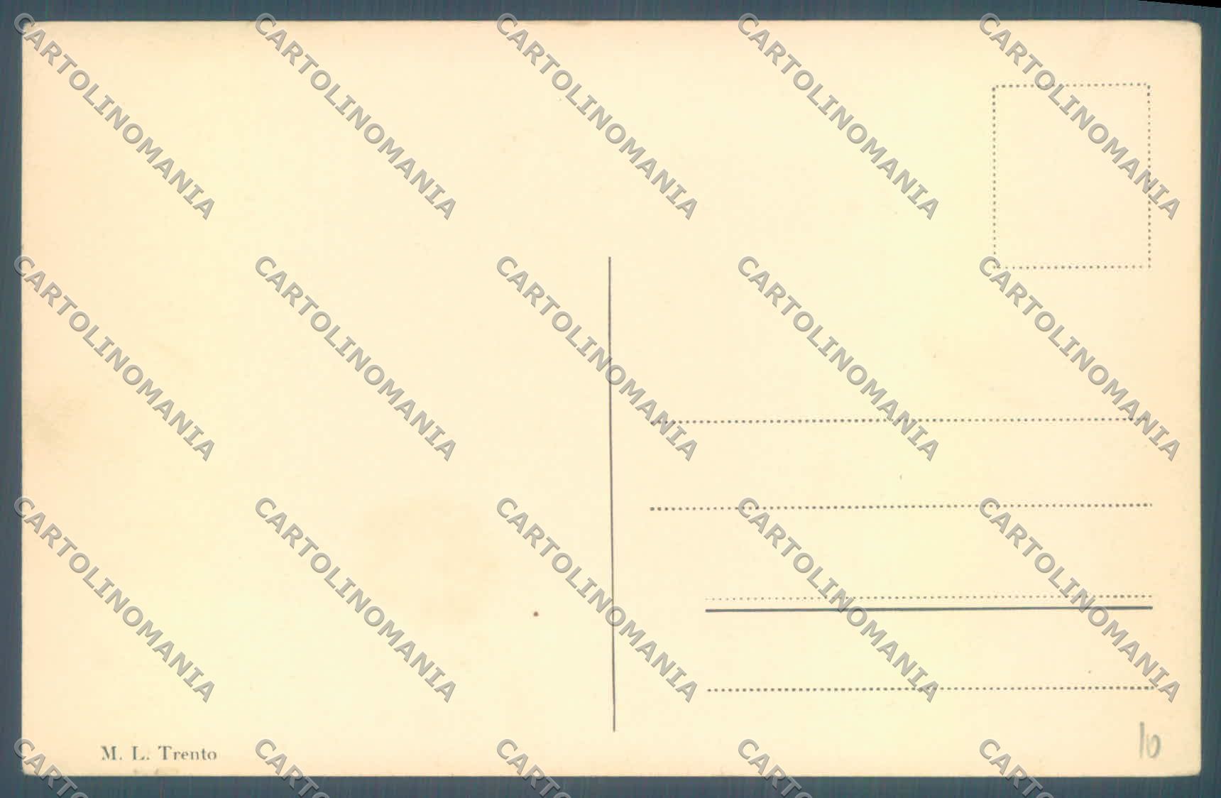 Trento Città cartolina ZC5012 – retro