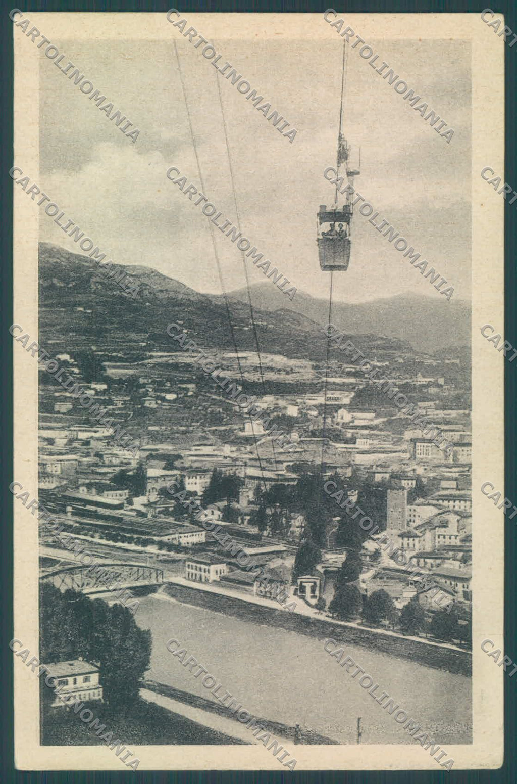 Trento Città Funivia Trento Sardagna cartolina ZC5031 – fronte
