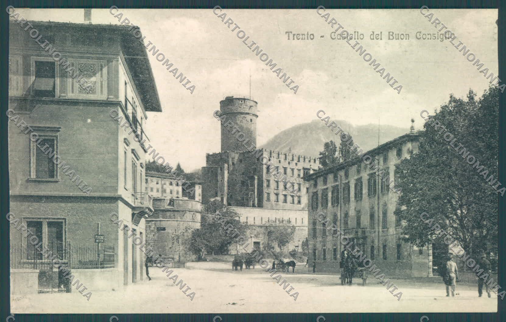 Trento Città Castello del Buon Consiglio cartolina ZC5049 – fronte