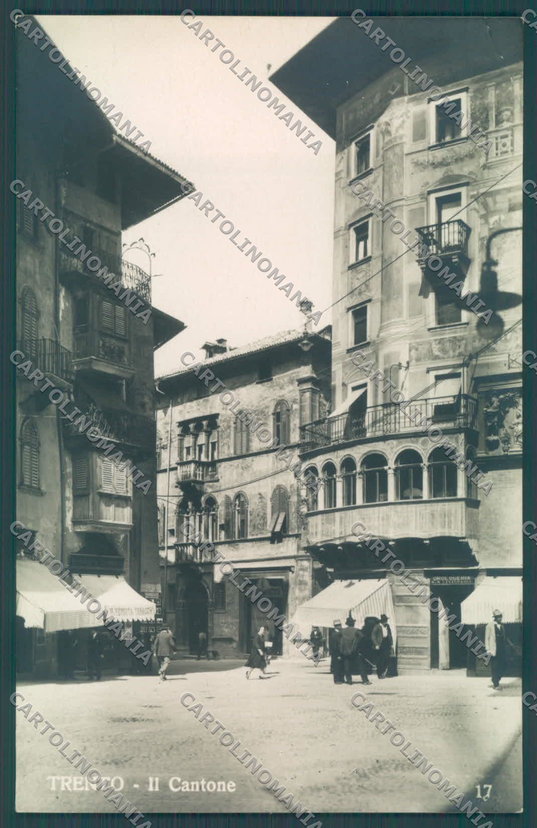 Trento Città PIEGA Foto cartolina ZC5056 – fronte