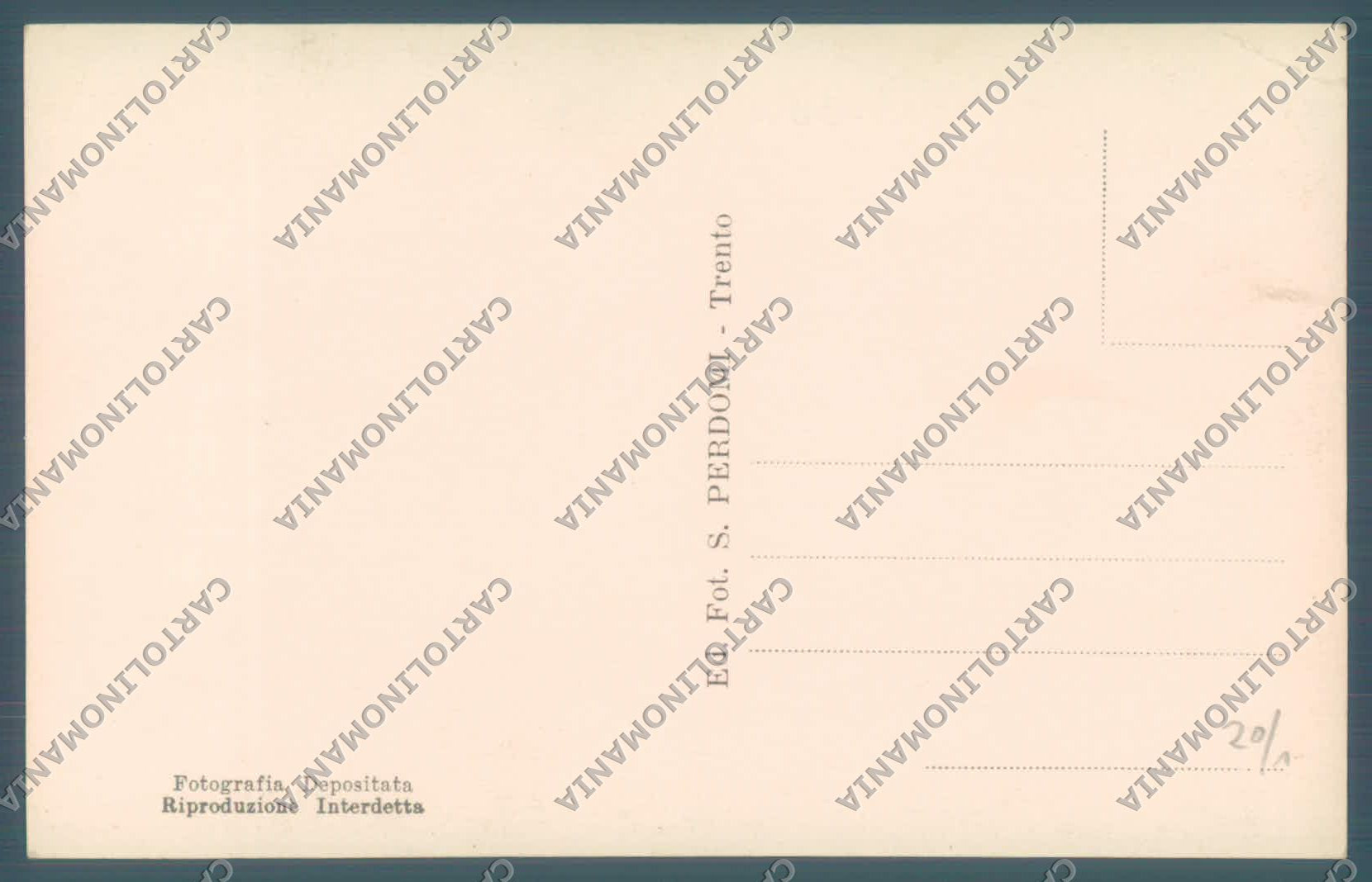 Trento Città PIEGA Foto cartolina ZC5056 – retro