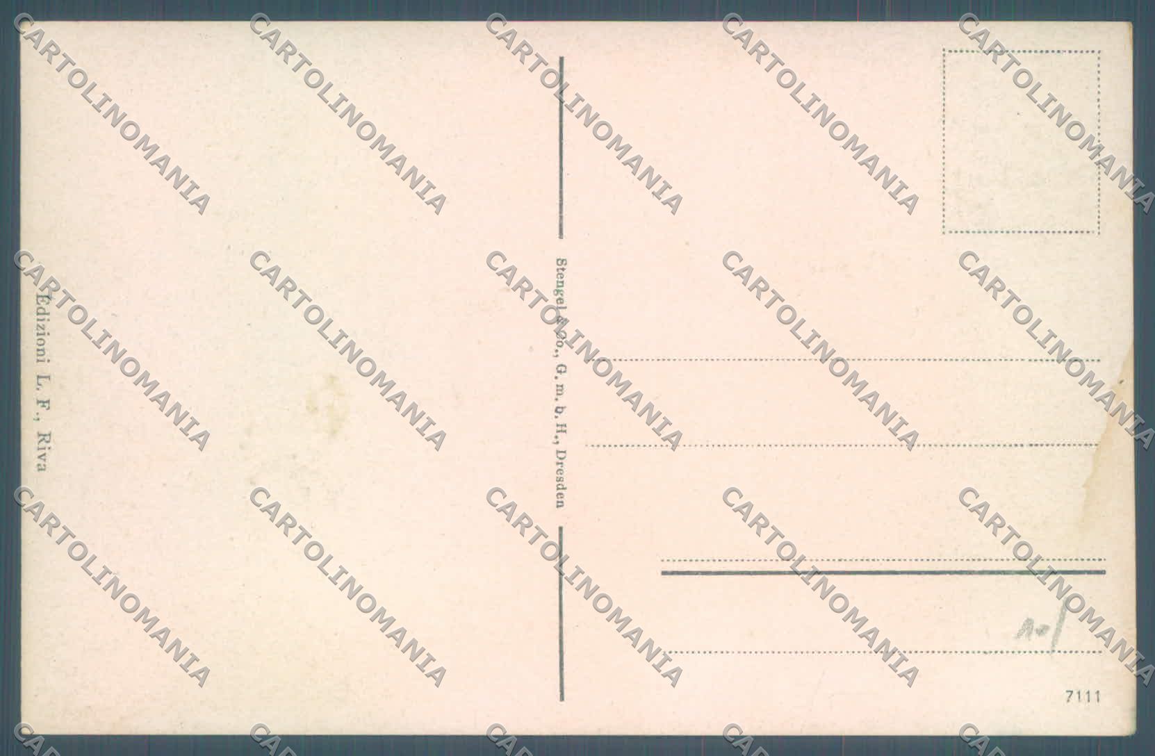 Trento Riva Lago di Garda Battello cartolina ZC5067 – retro