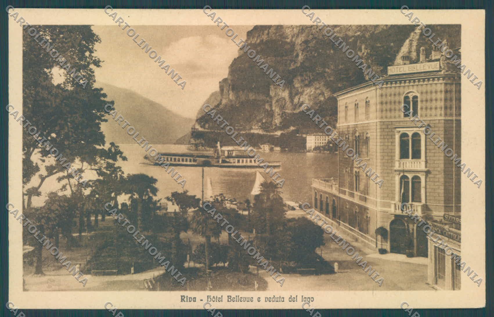 Trento Riva Lago di Garda Battello cartolina ZC5069 – fronte