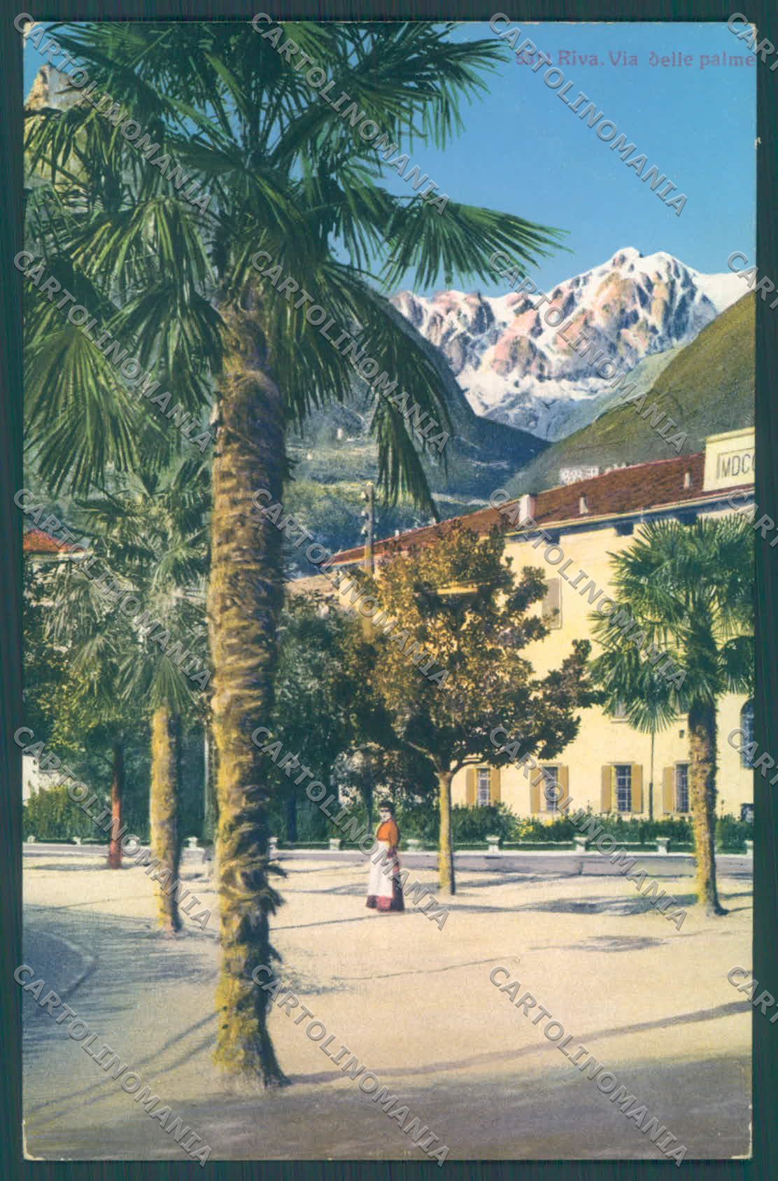 Trento Riva Lago di Garda cartolina ZC5071 – fronte