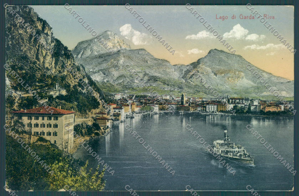 Trento Riva Lago di Garda Battello cartolina ZC5073 – fronte